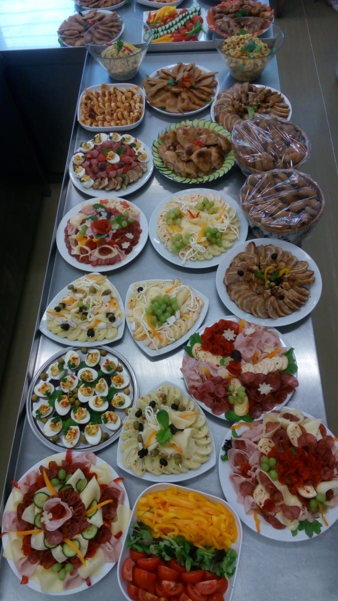 Ukazka nabidky catering